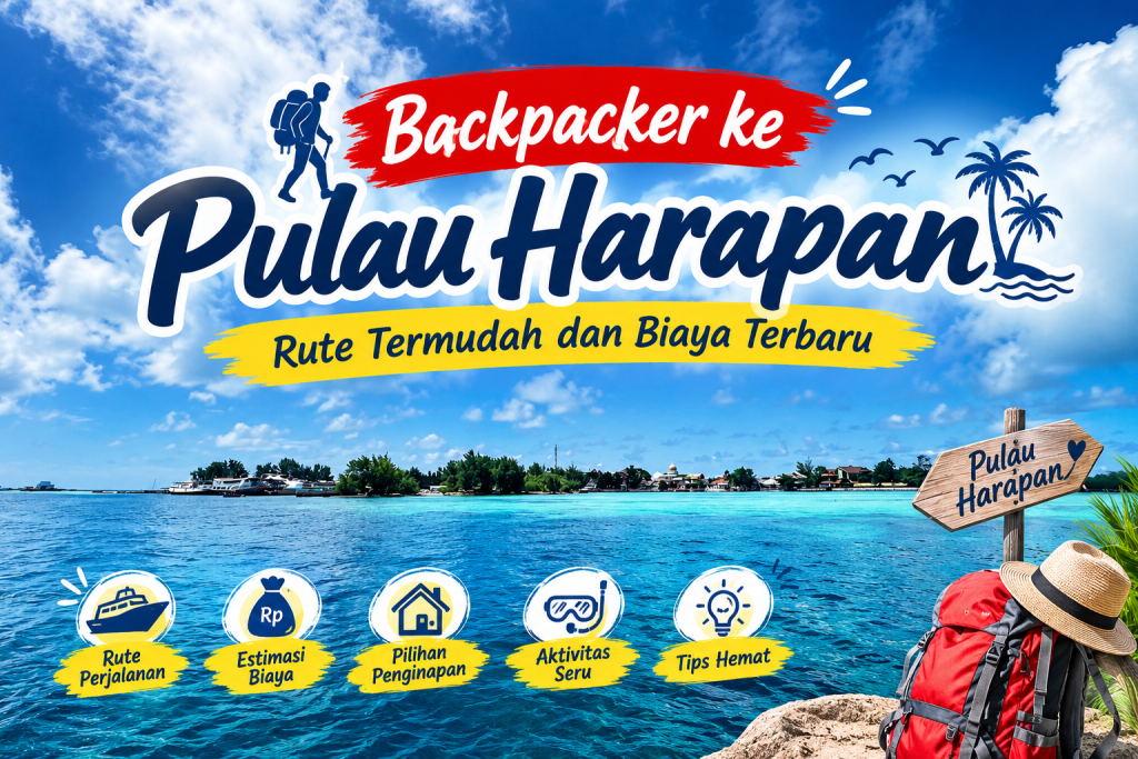 Backpacker ke Pulau Harapan