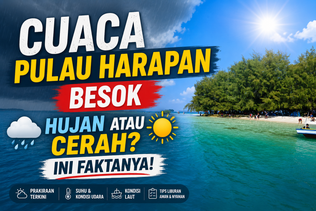 Cuaca Pulau Harapan Besok